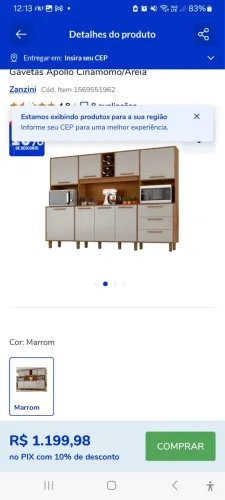 Armário de cozinha