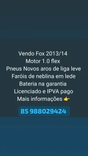 Volkswagen Fox 1.0 MI Total Flex 8V 5P 2014