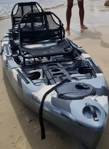Caiaque Caiman 135 Duo - Pesca e Lazer para 2 Pessoas