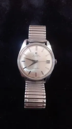 Relógio Cyma Modelo Navystar Autorotor (Date)