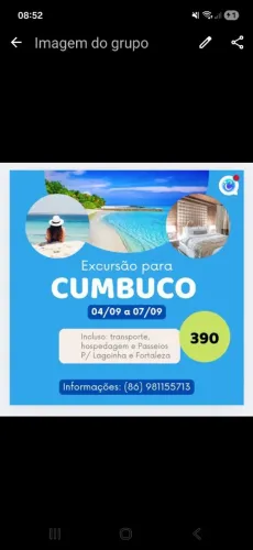 Viagem turística