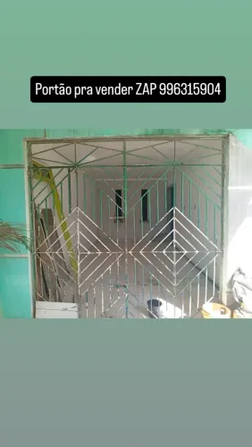 Portão ferro
