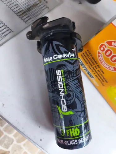 Mega capacitor para som automotivo 