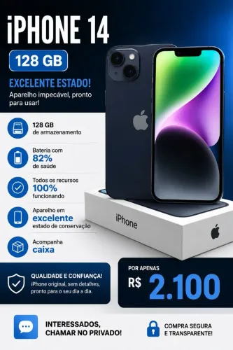 iPhone 14 128 gigas