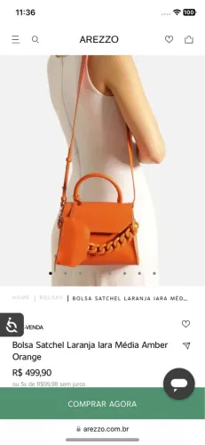 Vendo bolsa Arezzo nova 