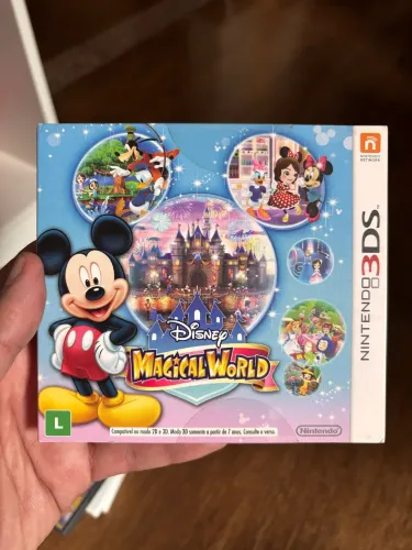 Jogo Disney Magical World Nintendo 3DS Midia Fisica Lacrado