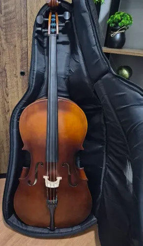 Violoncelo 4/4 Jahnke JVC010 Completo - Revisado Luthier