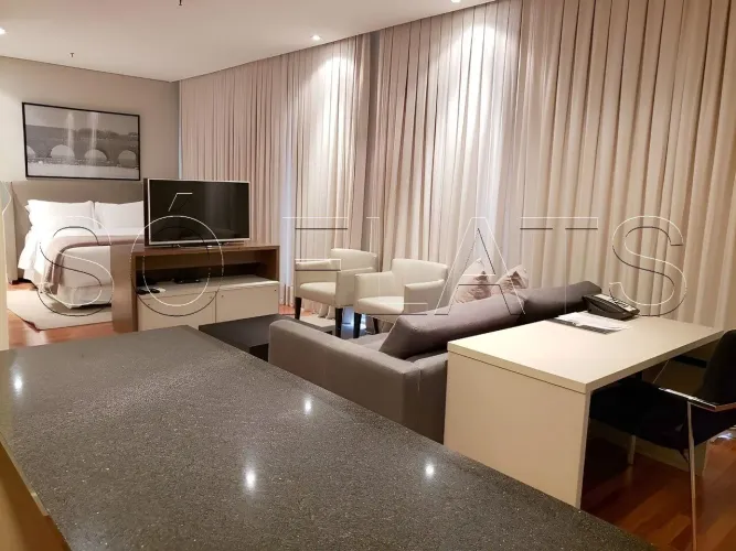 FL Residence, flat disponível para locação com 62m², 1 dormitório e 1 vaga de garagem.