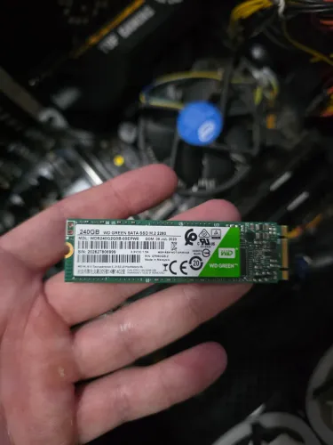 SSD M.2 de 240gb WD Green saúde 100%