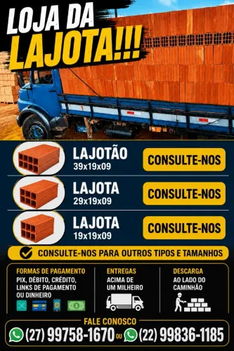 Lajotas e Lajotão bom preço!!!