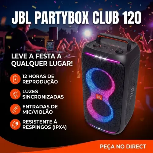 JBL PARTYBOX CLUB 120 - NOVA