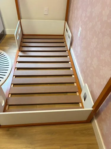 Cama de Solteiro Infantil Montessoriana Casinha