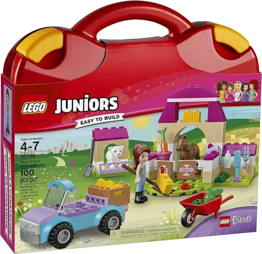 lego friends juniors - fazenda da mia 10746