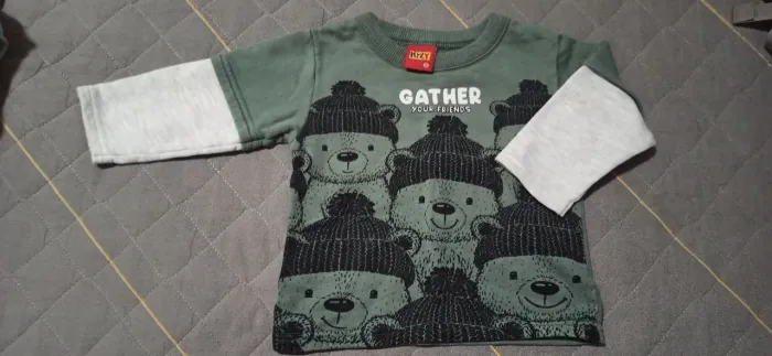 Conjunto roupas frio menino tam 1 ano