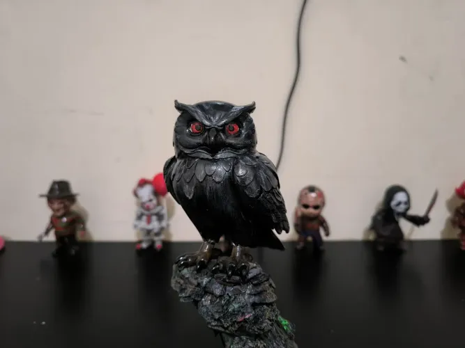 Coruja em Action figure 