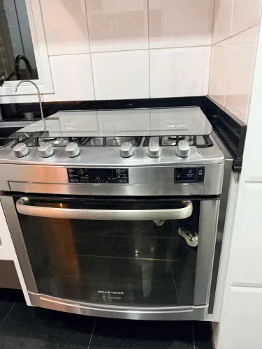 Fogão a gás de embutir Brastemp/ gourmand