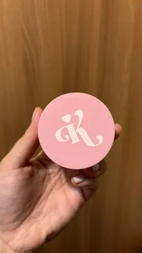 Pó solto rosa Karen Baccini
