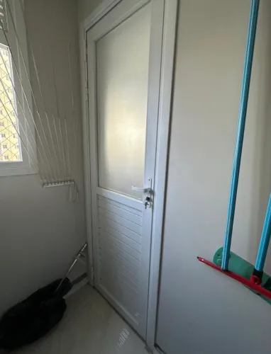 Porta de PVC - Vidro - 210 x 60