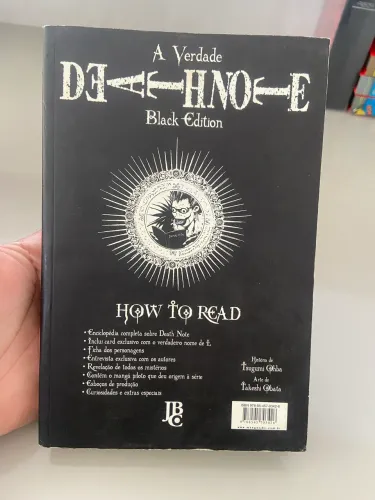 Manga black esition o o guia death note