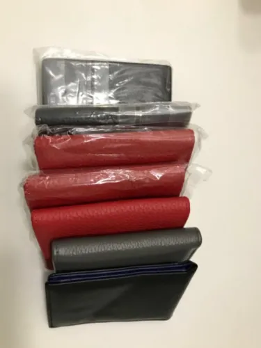 Combo com 8 carteiras de bolso