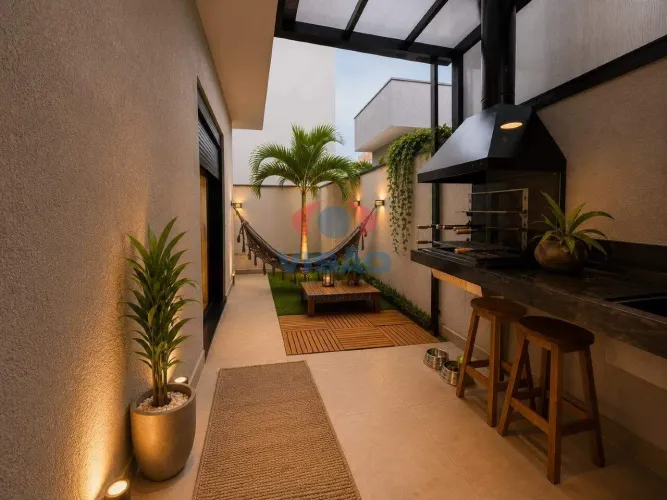 Casa em condomínio para aluguel, 3 quartos, 1 suíte, 2 vagas, Jardim Mantova - Indaiatuba/