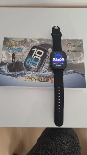 Smartwatch Ip67 S11 Relógio Tela Amoled Prova De Água