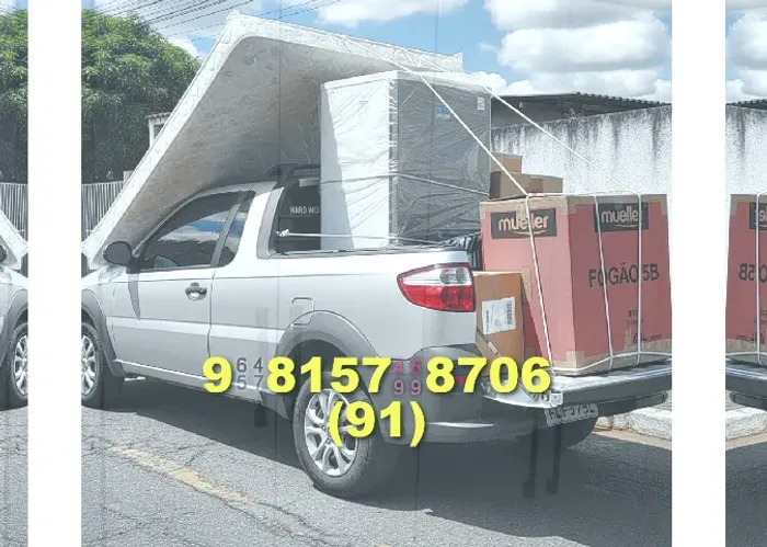 Frete rápido para mudanças e transporte! Ligue agora: 91?9?8157?8706