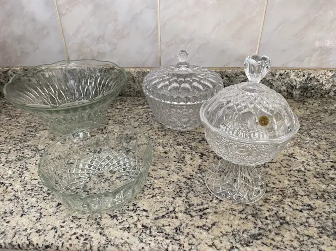 Tigelas de Vidro