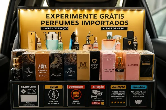 Perfumes Importados à Base de Óleo - 12h de Fixação | Masculino e Feminino