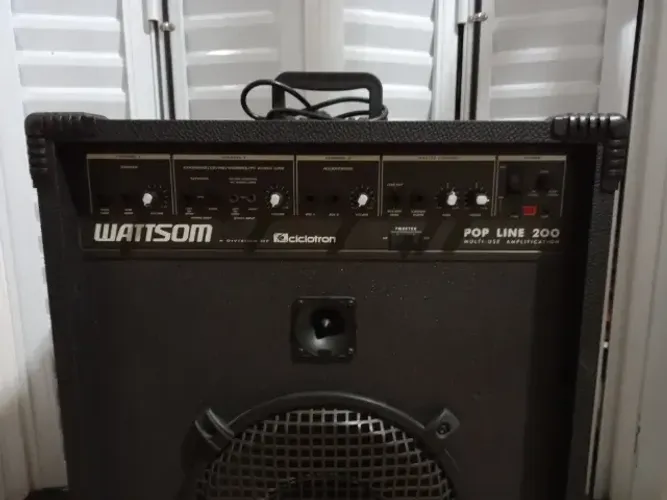 Caixa Amplificada Multi-uso Wattsom Ciclotron Popline 200