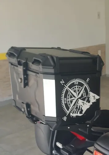 Topcase alumínio 45L para motos