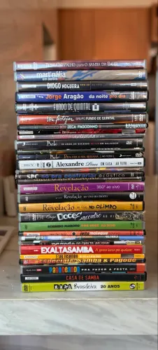 DVDs de música brasileira - Samba e Pagode
