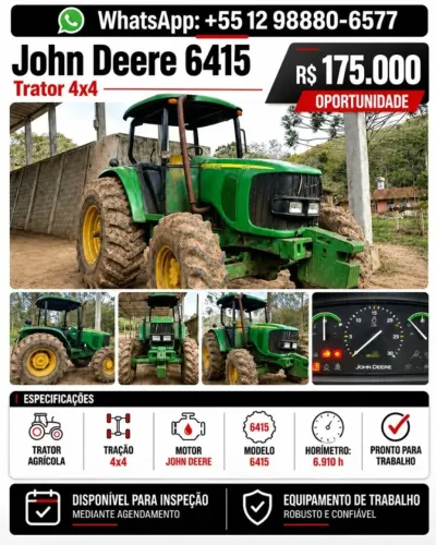 John Deere 6415 4x4 2009