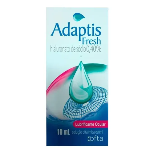 Colírio Lubrificante Adaptis Fresh 0,40% 10ml