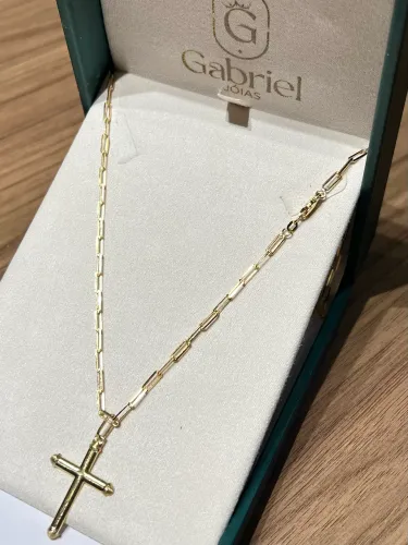 Cordão de ouro Cartier facetado 10.05g ( LOJA FÍSICA)
