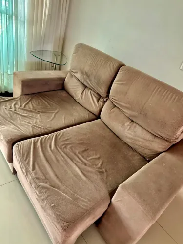 Sofá Retrátil Reclinável 1,90 M Jacaúnas 