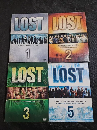Coleção box DVD série Lost