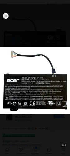Bateria Para Acer Ap18e7m Ap18e8m Nitro 5 An515 An517