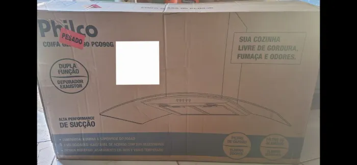 Coifa philco glass 90cm