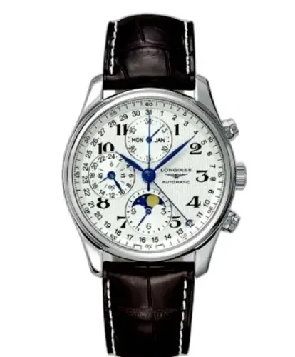 relógio Longines Master Collection 40 Cronógrafo Calendário Ref. L2.673.4.78