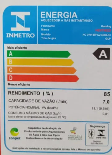 Aquecedor Komeco
