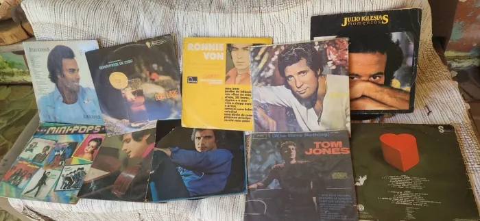 Lote 37 discos vinil variados - sai 6,75 cada lp