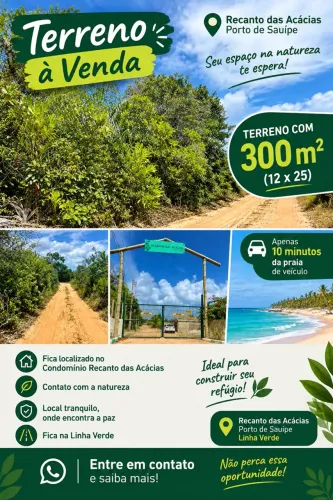 Terreno em Porto de Sauipe - BA