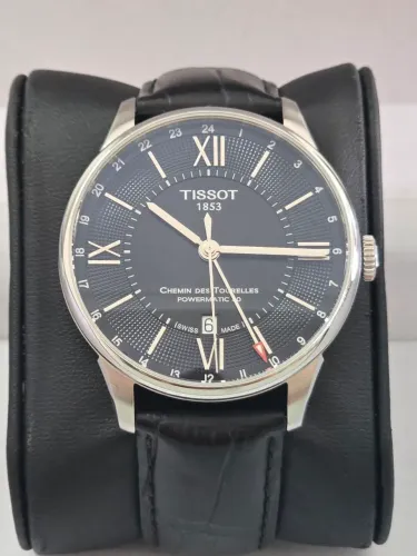 Relógio Tissot Chemin des Tourelles Powermatic 80 GMT