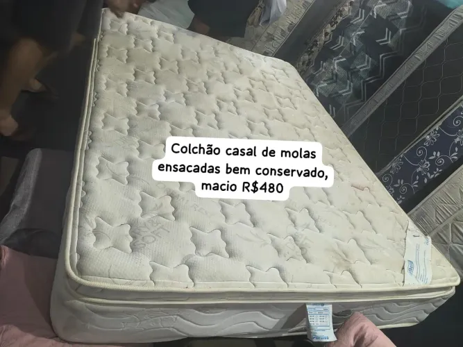 COLCHÃO CASAL ORTOBOM MOLAS ENSACADAS R$430 Entrego 