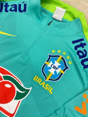 Casaco Brasil ( de jogo - jogador ) oficial CBF