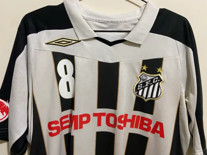Santos FC Away 2007 - Umbro - Nº 8 - R$120,00