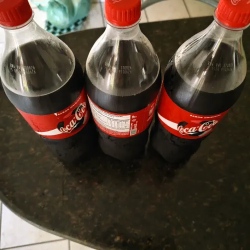3 Unidades de 1 Litro de Coca-cola Pet