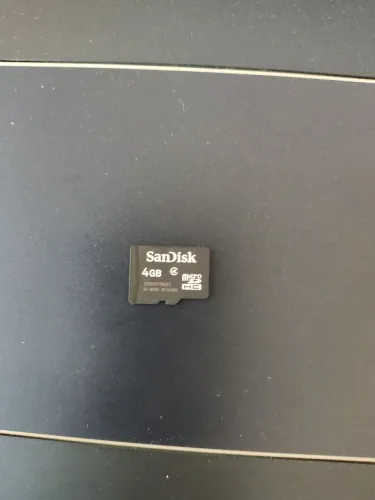 CARTÃO SD 4GB SANSDIK USADO