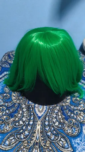 Peruca Verde 45 cm